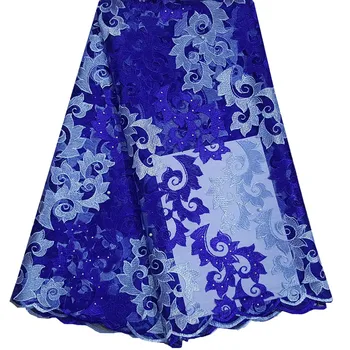 New Arrival Net Lace Tulle Fabrics Blue French Lace Fabric High Quality Nigerian Lace Fabric 2018 For African Party Dress 1072
New Arrival Net Lace Tulle Fabrics Blue French Lace Fabric High Quality Nigerian Lace Fabric 2018 For African Party Dress 1072