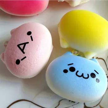 1PCS Bag AccessoriesKids Gift Toy Kawaii Squishy Cat Bread Expression Phone Straps
1PCS Bag AccessoriesKids Gift Toy Kawaii Squishy Cat Bread Expression Phone Straps