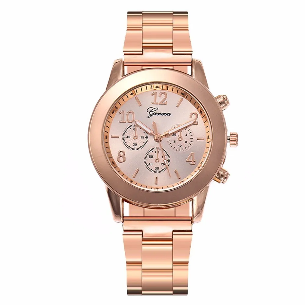 Women Stainless Steel Geneva Watch Luxury Fashion Quartz Wrist Watches Gift Clock
Women Stainless Steel Geneva Watch Luxury Fashion Quartz Wrist Watches Gift Clock