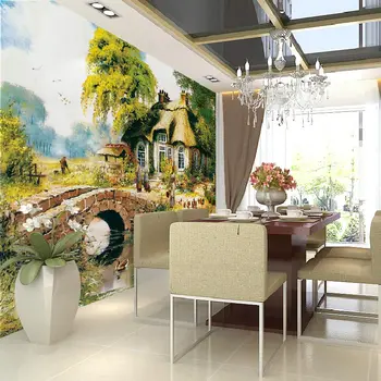 Home Decor Wall Papers 3D Vintage Europe Village Oil Painting Photo Wallpaper Mural Stickers Self Adhesive Vinyl/Silk Wallpaper
Home Decor Wall Papers 3D Vintage Europe Village Oil Painting Photo Wallpaper Mural Stickers Self Adhesive Vinyl/Silk Wallpaper