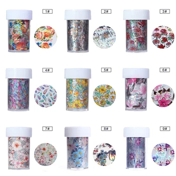 Nail Foil 4*100cm Flower Designs Transfer Decals sparkly Paper Colorful Nail Art Transfer Sticker
Nail Foil 4*100cm Flower Designs Transfer Decals sparkly Paper Colorful Nail Art Transfer Sticker