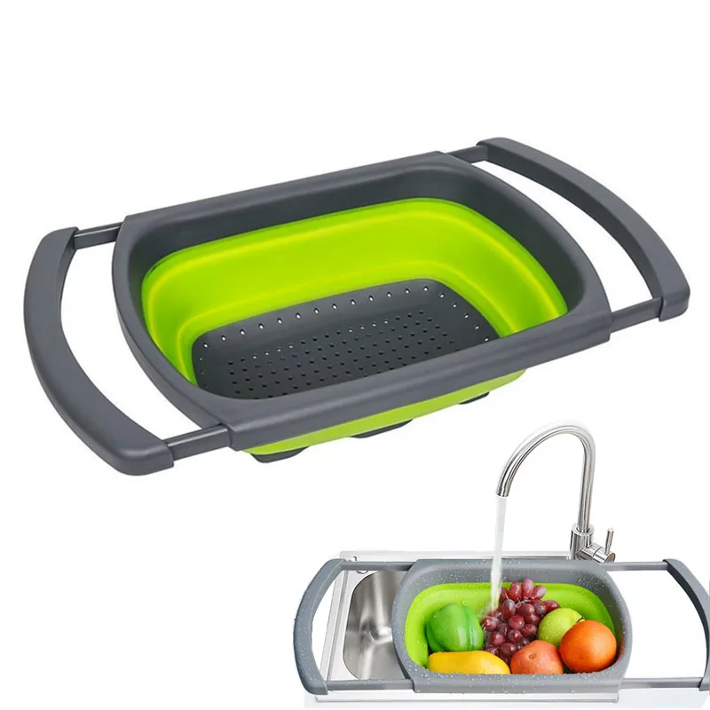 Sink Strainer Folding Colander Scalable Fruit Basket/Fruit Colander Strainert Folding Telescopic Drain Basket for Kitchen
Sink Strainer Folding Colander Scalable Fruit Basket/Fruit Colander Strainert Folding Telescopic Drain Basket for Kitchen