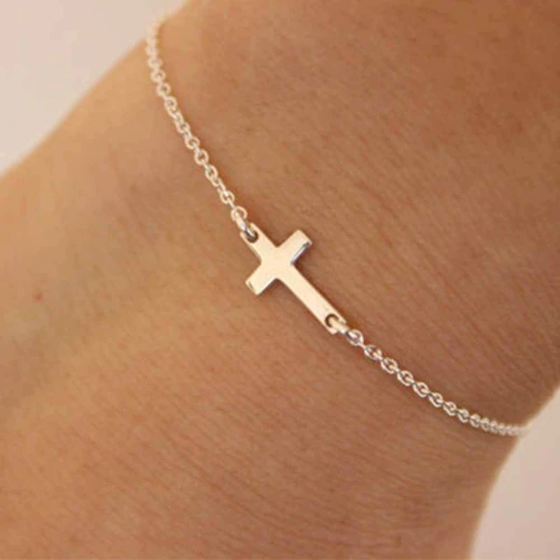 Korean Style Women Fashion Handmade Gold Silver Color Charm Cross Jewelry Infinity Bracelet for Women Best Gifts Accessories
Korean Style Women Fashion Handmade Gold Silver Color Charm Cross Jewelry Infinity Bracelet for Women Best Gifts Accessories