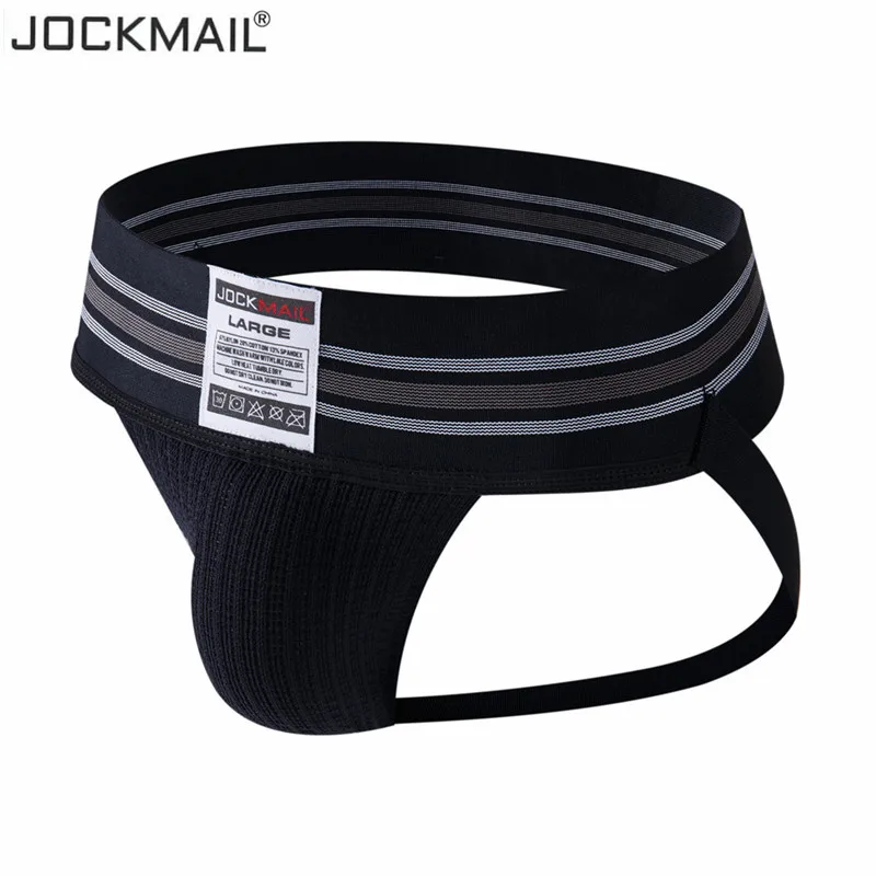 JOCKMAIL Wide belt Comfortable Sexy Men Underwear Thong Jockstrap Backless Breathable Gay Underwear Slip Erotic String Homens
JOCKMAIL Wide belt Comfortable Sexy Men Underwear Thong Jockstrap Backless Breathable Gay Underwear Slip Erotic String Homens