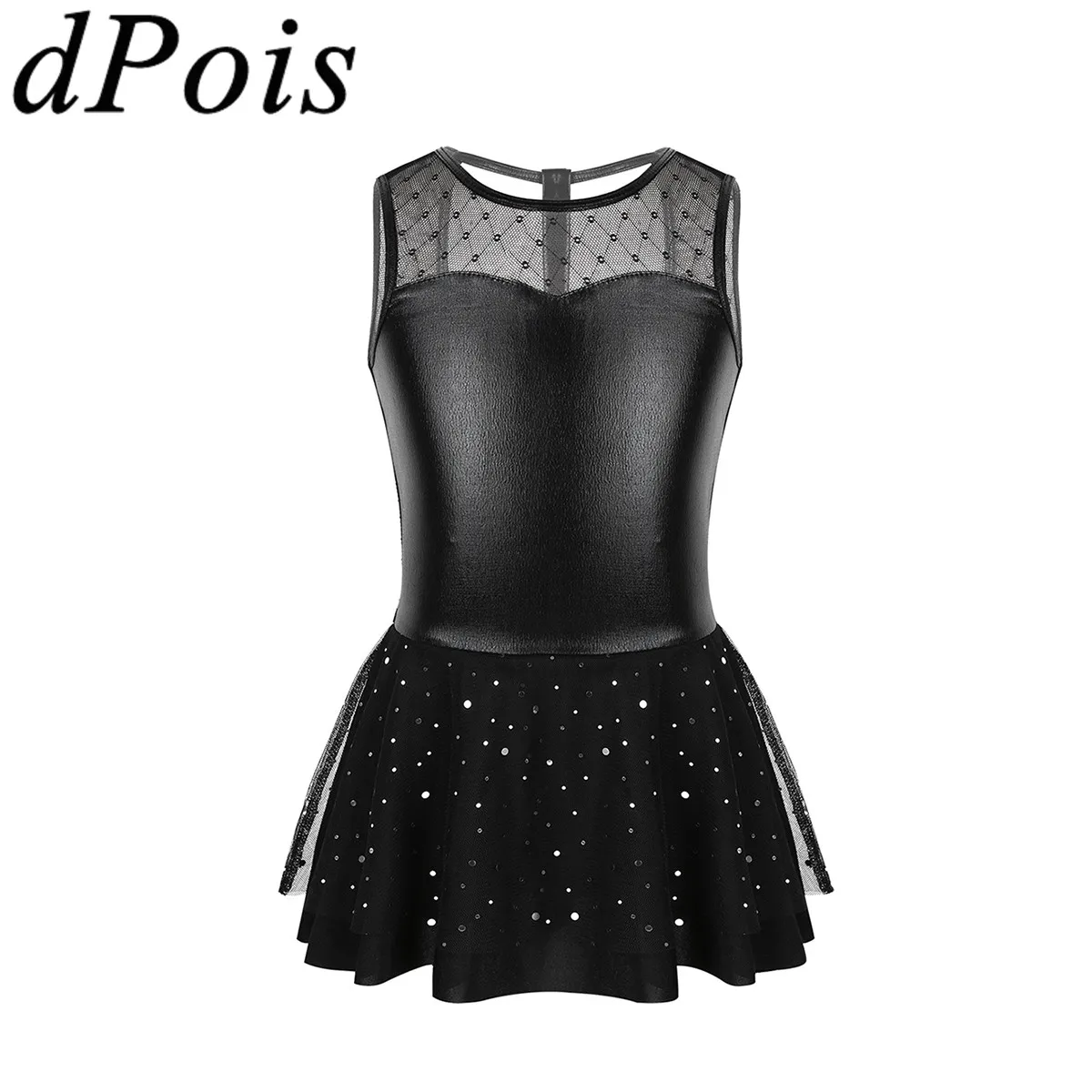 Kids Girls Sequined Ballet Dance Dress Metallic Glitters Gym Leotards Tutu Skirt Ballerina Costumes Lyrical Praise Dance Dresses
Kids Girls Sequined Ballet Dance Dress Metallic Glitters Gym Leotards Tutu Skirt Ballerina Costumes Lyrical Praise Dance Dresses