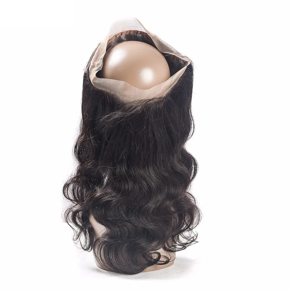360 Lace Frontal Closure With Baby Hair Brazilian Body Wave 8-24 inch Pre Plucked Natural Hairline Remy Human Hair Closure
360 Lace Frontal Closure With Baby Hair Brazilian Body Wave 8-24 inch Pre Plucked Natural Hairline Remy Human Hair Closure