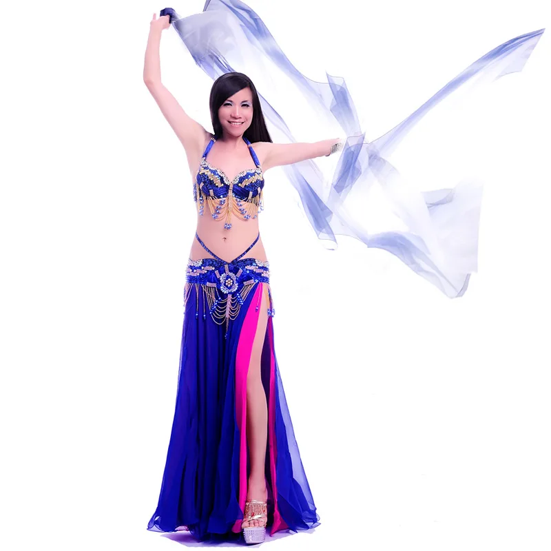 New Dual Color Skirt Top Belly dance Suit Bellydance Dress set Bellydancing Clothes Performance Costume:BRA&Belt&Skirt
New Dual Color Skirt Top Belly dance Suit Bellydance Dress set Bellydancing Clothes Performance Costume:BRA&Belt&Skirt