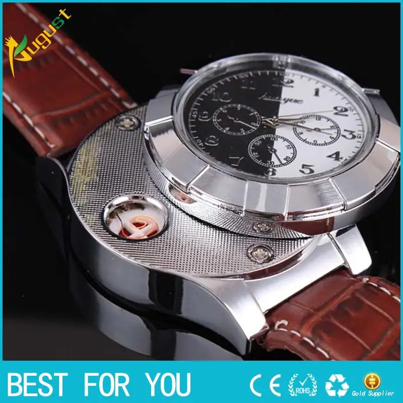 1pcs 2016 Windproof Cigar Lighter USB Lighter watch Charging sports casual quartz Watches wristwatches usb lighter watch lighter
1pcs 2016 Windproof Cigar Lighter USB Lighter watch Charging sports casual quartz Watches wristwatches usb lighter watch lighter
