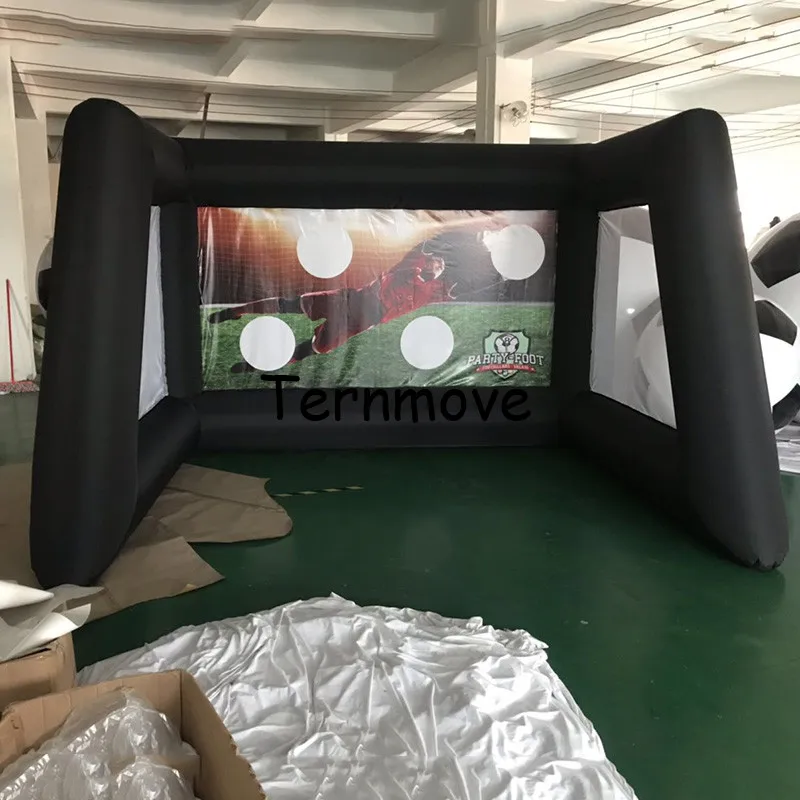 

inflatable football goal inflatable soccer goal gate Inflatable Soccer Gate Soccer Target Inflatable Rugby Soccer Post Goal