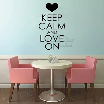 Keep Calm And Love On Quote Wall Sticker Motivational Wall Quote Decal Removable Keep Calm Lettering Wall Decor Vinyl Q299
Keep Calm And Love On Quote Wall Sticker Motivational Wall Quote Decal Removable Keep Calm Lettering Wall Decor Vinyl Q299