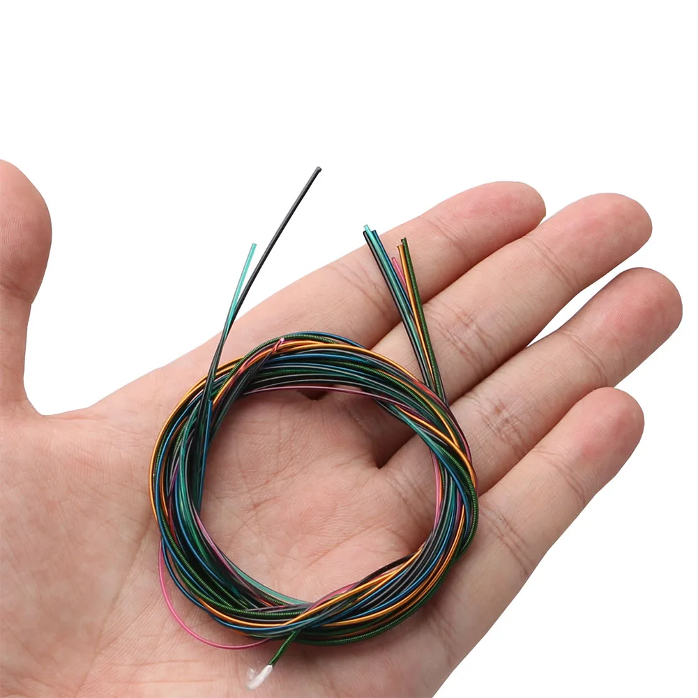 1set/6pcs Classical Guitar Strings Colorful Nylon Strings Guitar Parts & Accessories Musical Instruments
1set/6pcs Classical Guitar Strings Colorful Nylon Strings Guitar Parts & Accessories Musical Instruments