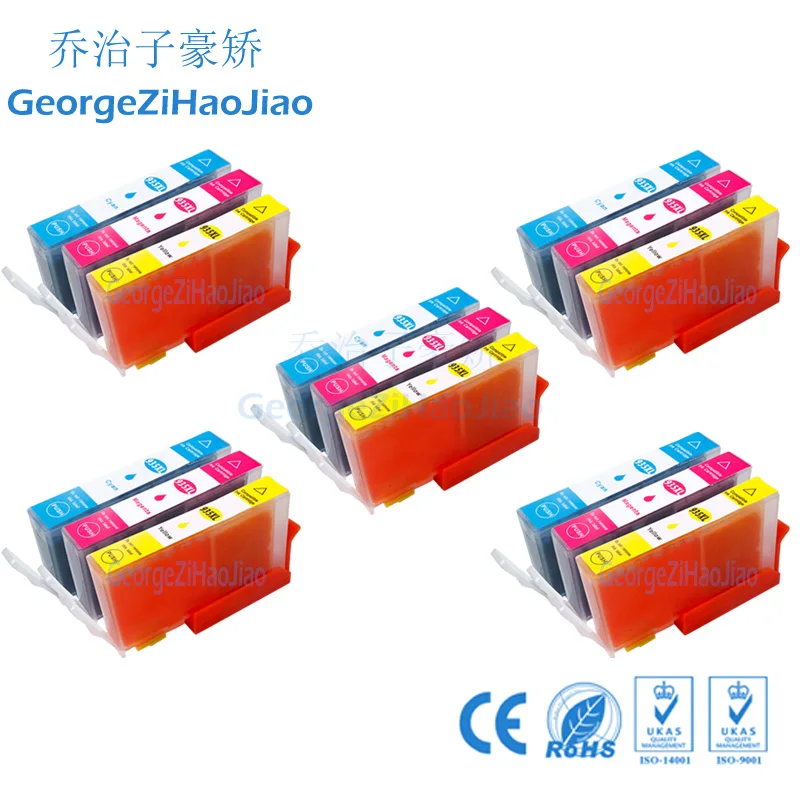 934XL 5XCMY Compatible Ink Cartridge for HP934 HP934XL, suit for Officejet Pro 6230 Officejet Pro 6830 inkjet Printer
934XL 5XCMY Compatible Ink Cartridge for HP934 HP934XL, suit for Officejet Pro 6230 Officejet Pro 6830 inkjet Printer