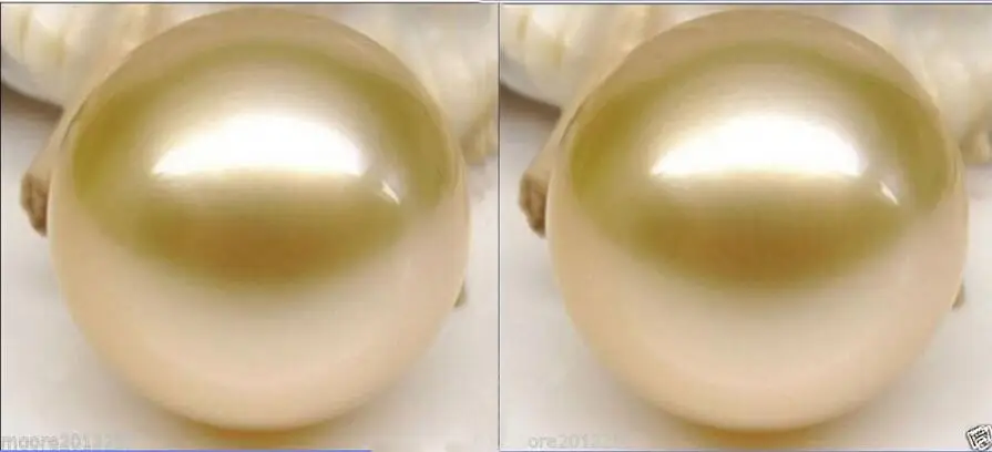Free Shipping >> huge 12mm round real south sea gold shell pearl Earrings beads Half Drilling hole
Free Shipping >> huge 12mm round real south sea gold shell pearl Earrings beads Half Drilling hole