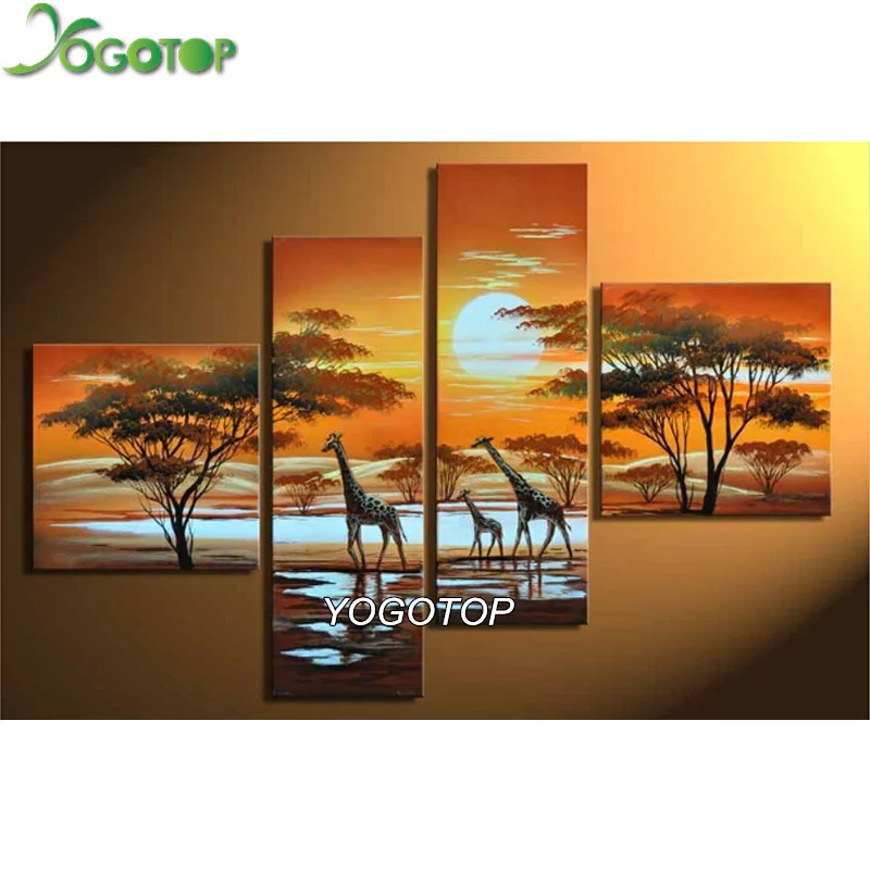YOGOTOP Needlework Full Diamond Painting Cross Stitch Diy Diamond Embroidery Square Mosaic Pattern African deer 4pcs/set VS550
YOGOTOP Needlework Full Diamond Painting Cross Stitch Diy Diamond Embroidery Square Mosaic Pattern African deer 4pcs/set VS550
