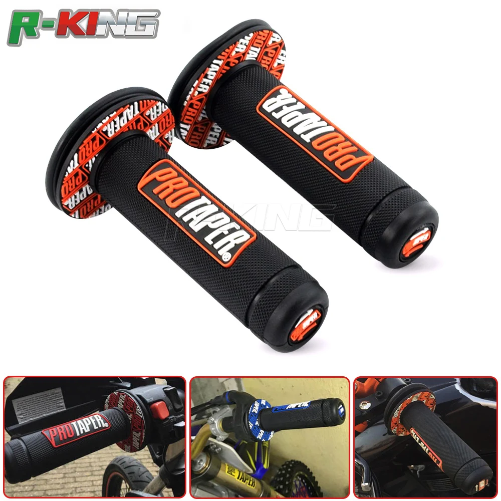 Handle Grip Pro taper Motorcycle Protaper Bike Motocross KTM universel 22mm Handlebar Rubber Gel Hand Grips Hands
Handle Grip Pro taper Motorcycle Protaper Bike Motocross KTM universel 22mm Handlebar Rubber Gel Hand Grips Hands