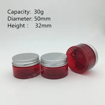 Wholesale 500 X 30g PET jar 30 Gram Red Plastic Cream Jar 1 oz Jar For Child Safe 30 ml Cosmetic Container Free Shipping
Wholesale 500 X 30g PET jar 30 Gram Red Plastic Cream Jar 1 oz Jar For Child Safe 30 ml Cosmetic Container Free Shipping