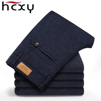 HCYX Brand 2019 Autumn Winter Classic Men's high quality Casual Pants Mens Business Slim Straight Men Casual Pants Size 38
HCYX Brand 2019 Autumn Winter Classic Men's high quality Casual Pants Mens Business Slim Straight Men Casual Pants Size 38