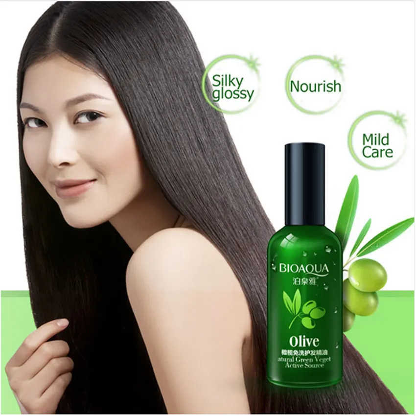 BIOAQUA Brand Olives Hair Essential Oils Scalp Treatment Hair Conditioner for Dry and Damaged Hair Dyed Curly Straight Hair Care
BIOAQUA Brand Olives Hair Essential Oils Scalp Treatment Hair Conditioner for Dry and Damaged Hair Dyed Curly Straight Hair Care
