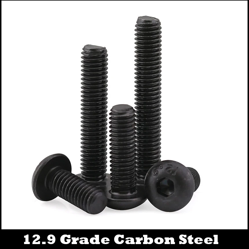 M4 M5 OD 16mm 20mm 25mm 30mm 35mm 12.9 Grade Black Carbon Steel Oval Pan Round Button Head Inner Hex Hexagon Socket Bolt Screw 
M4 M5 OD 16mm 20mm 25mm 30mm 35mm 12.9 Grade Black Carbon Steel Oval Pan Round Button Head Inner Hex Hexagon Socket Bolt Screw