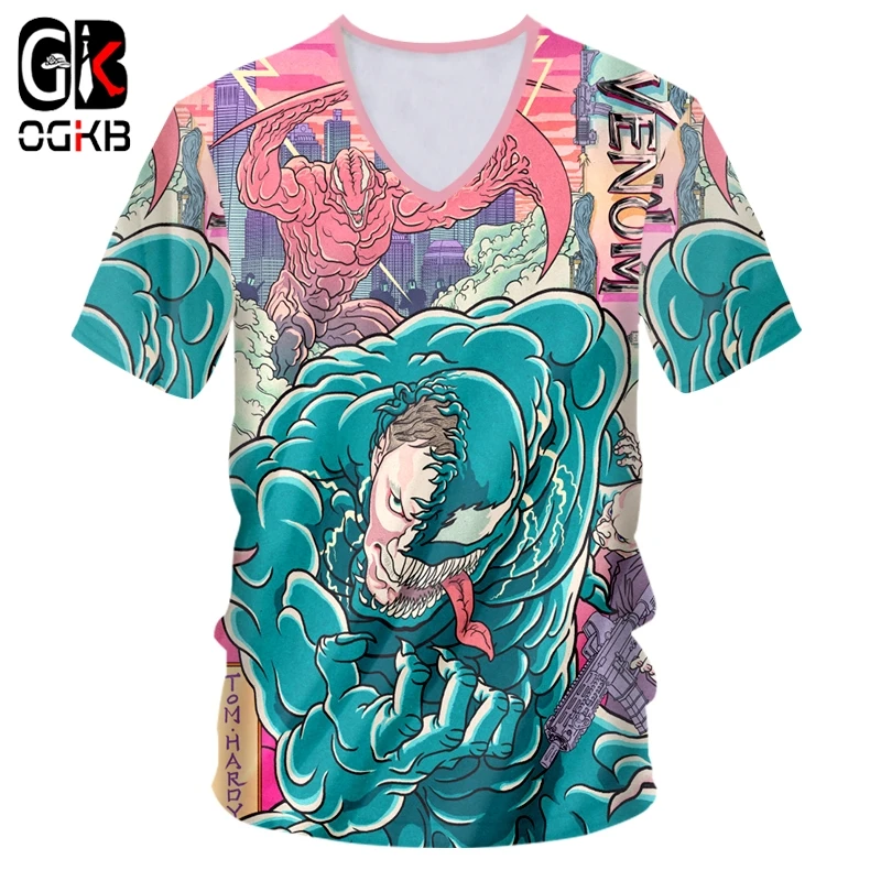 OGKB 2019 Men's 3d Printed Creative Interesting Large Size Casual T Shirt Funny Camouflage Alien Venom V Neck Tshirt 6xl
OGKB 2019 Men's 3d Printed Creative Interesting Large Size Casual T Shirt Funny Camouflage Alien Venom V Neck Tshirt 6xl