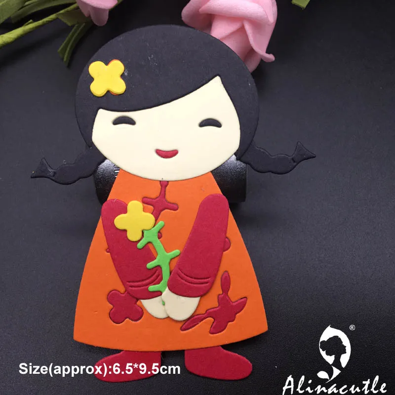 Die Cut METAL CUTTING DIES cut Chinese doll spring girl Alinacraft Scrapbook paper craft album card punch knife art cutter
Die Cut METAL CUTTING DIES cut Chinese doll spring girl Alinacraft Scrapbook paper craft album card punch knife art cutter