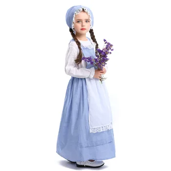 Kids Wizard of Oz Dorothy Gale Costumes Cosplay Girls European Traditional Pastoral Farmwear Children's Day Party Costume
Kids Wizard of Oz Dorothy Gale Costumes Cosplay Girls European Traditional Pastoral Farmwear Children's Day Party Costume