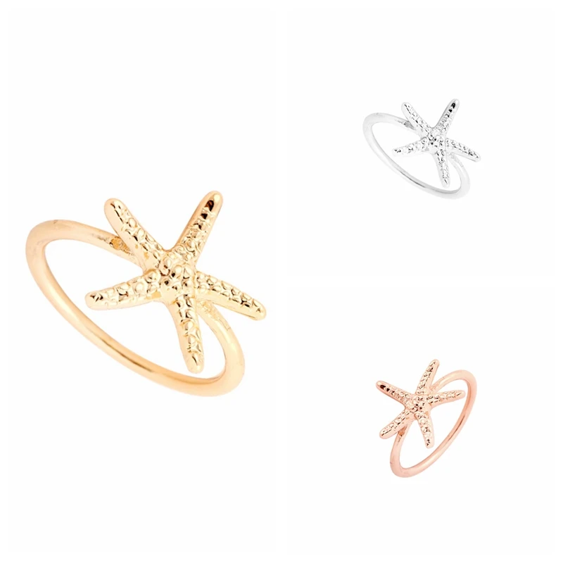 Min 1pc Starfish shape rings cute starfish ring jewelry starfish finger ring JZ095
Min 1pc Starfish shape rings cute starfish ring jewelry starfish finger ring JZ095