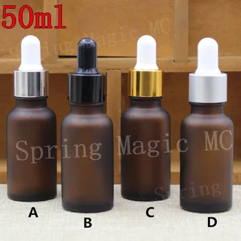50ML Frosted Amber Glass Bottle With Aluminum Ring,Essential Oil Dropper Bottle For Eye Cream/Essence/Serum Cosmetic Container
50ML Frosted Amber Glass Bottle With Aluminum Ring,Essential Oil Dropper Bottle For Eye Cream/Essence/Serum Cosmetic Container