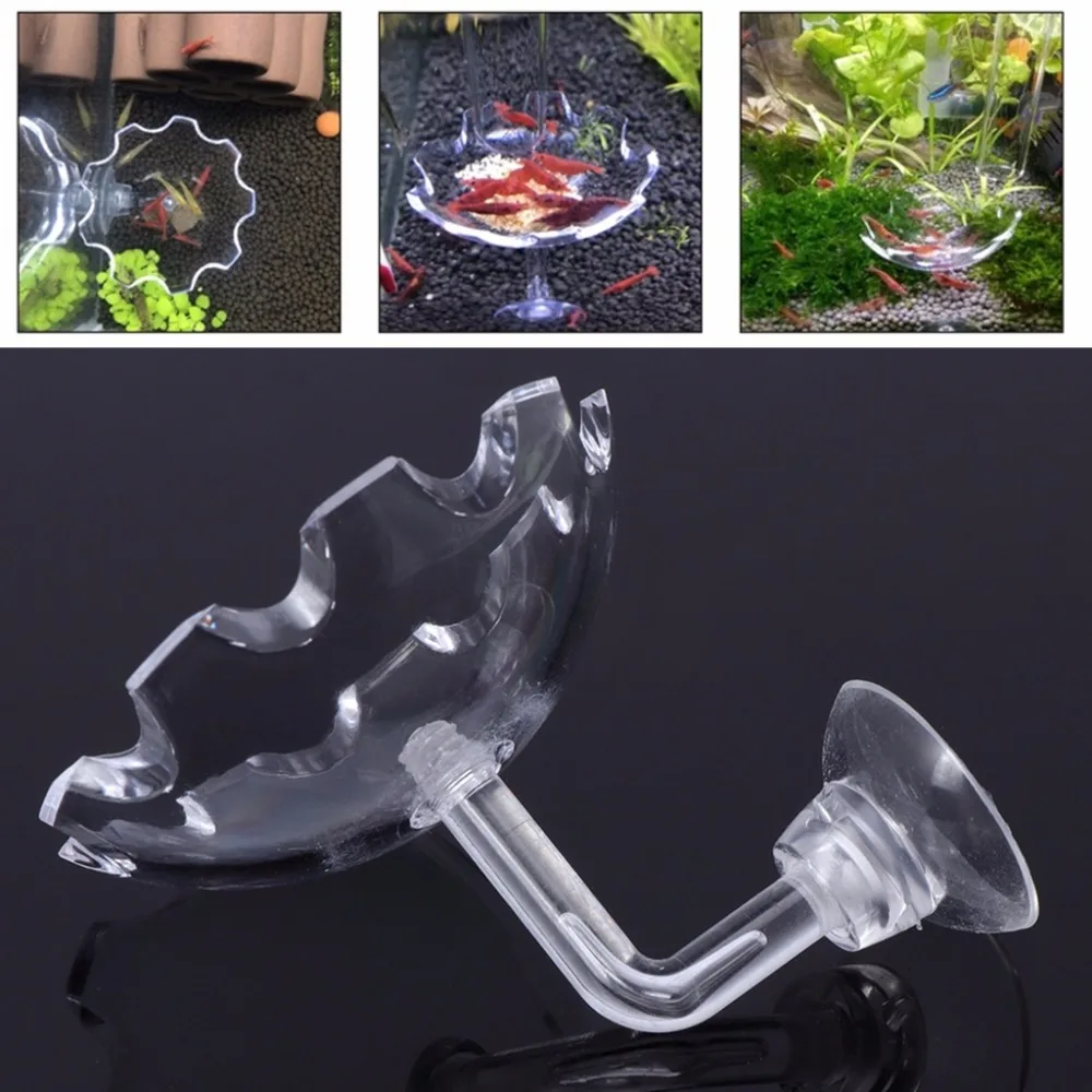 Fish Tank Feeder Aquarium Shrimp Acrylic Feeding Bowl Floating Clear With Sucker Aquarium Supplies C42
Fish Tank Feeder Aquarium Shrimp Acrylic Feeding Bowl Floating Clear With Sucker Aquarium Supplies C42