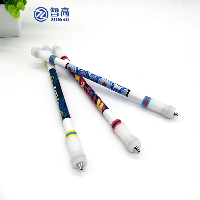 Zhigao spinning pen Non Slip Coated spinning ball pen Rolling novelty multi function pen for school stationery
Zhigao spinning pen Non Slip Coated spinning ball pen Rolling novelty multi function pen for school stationery