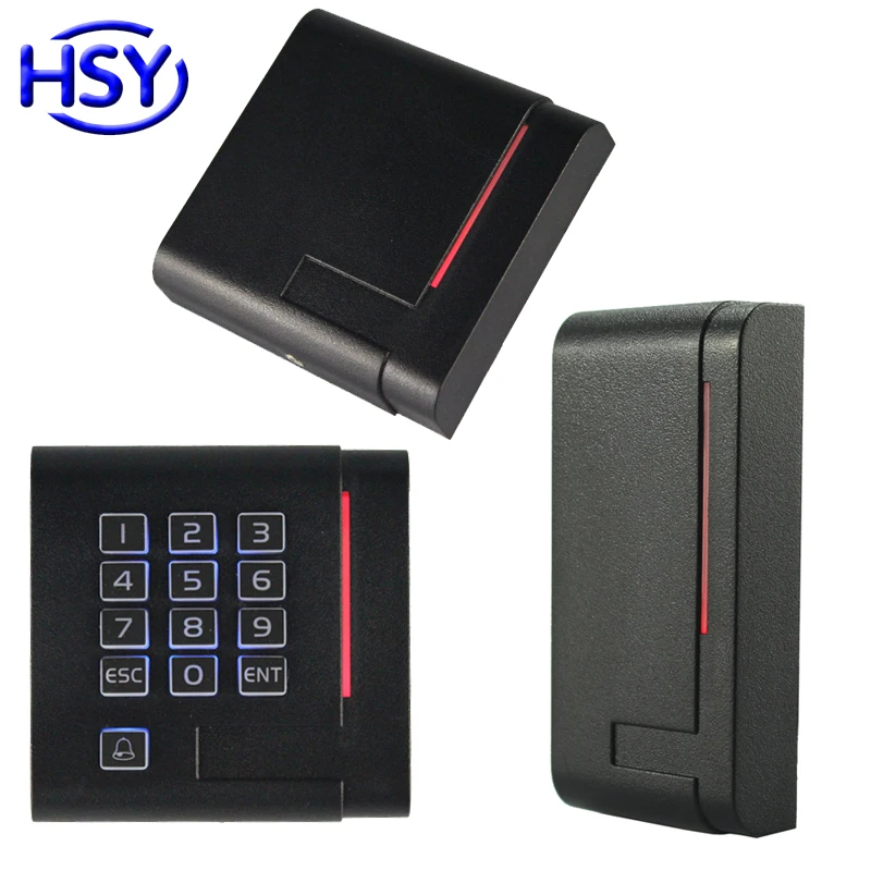 Proximity EM ID Card Keypad Reader 13.56Mhz MF IC RFID Keyfob Readers with WG26&34 Output for Access Control System 
Proximity EM ID Card Keypad Reader 13.56Mhz MF IC RFID Keyfob Readers with WG26&34 Output for Access Control System