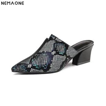 Nemaone Animal Prints leather Women shoes High Heels slippers Woman 2019 New Pointed Toe Classic Mules Casual Shoes
Nemaone Animal Prints leather Women shoes High Heels slippers Woman 2019 New Pointed Toe Classic Mules Casual Shoes