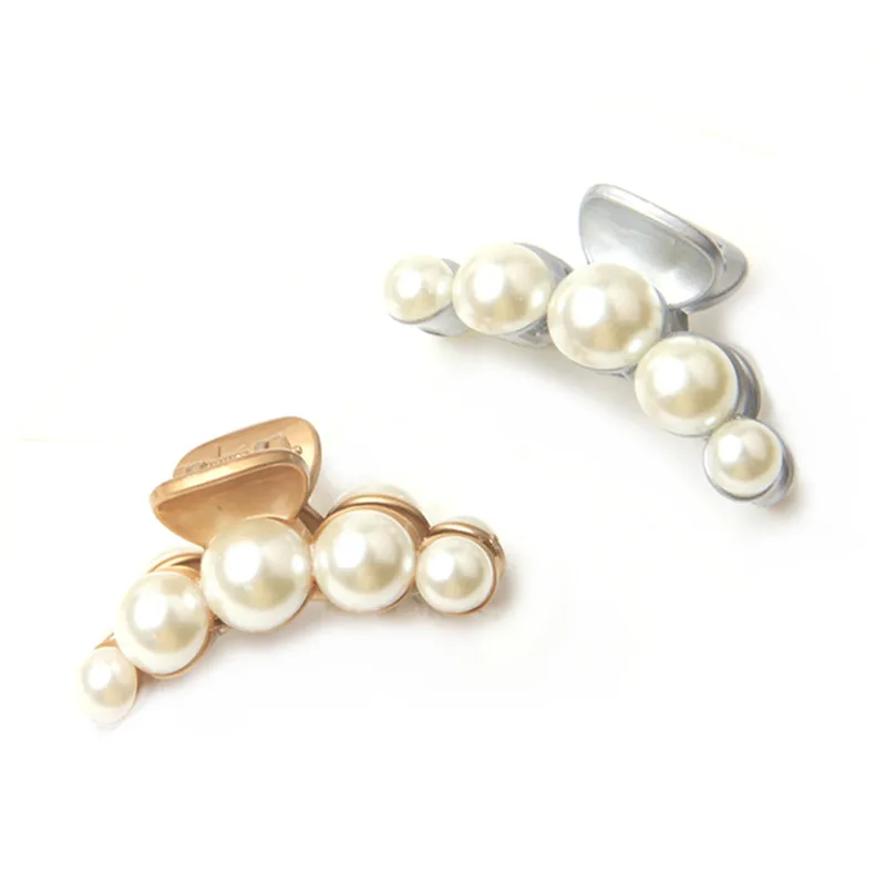 4 Color High Quality 5 Pearl Arylic Hair Clip Claw For Women Girl Fashion Hairpins Wedding Hair Jewelry Accessories Holiday Gift
4 Color High Quality 5 Pearl Arylic Hair Clip Claw For Women Girl Fashion Hairpins Wedding Hair Jewelry Accessories Holiday Gift
