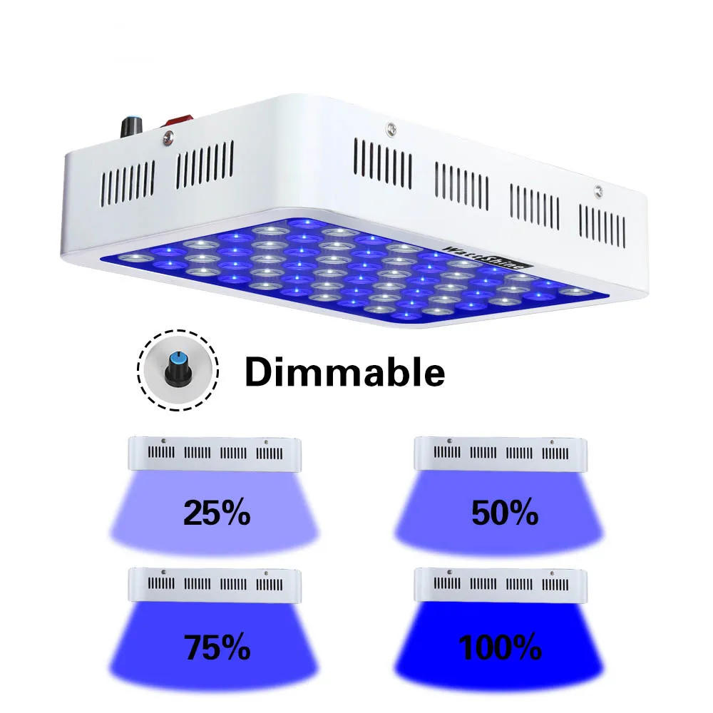 Fish tank 180w Dimmable Led Aquarium lights Free shipping for marine aquarium professional Full spectrum Decoration hot sale (113)