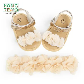 Summer Baby Girl Sandals Flower with Hair Band Baby Sandals Shoes Casual Shoes Sneaker Anti-slip Soft Sole Toddler Shoes Baby
Summer Baby Girl Sandals Flower with Hair Band Baby Sandals Shoes Casual Shoes Sneaker Anti-slip Soft Sole Toddler Shoes Baby