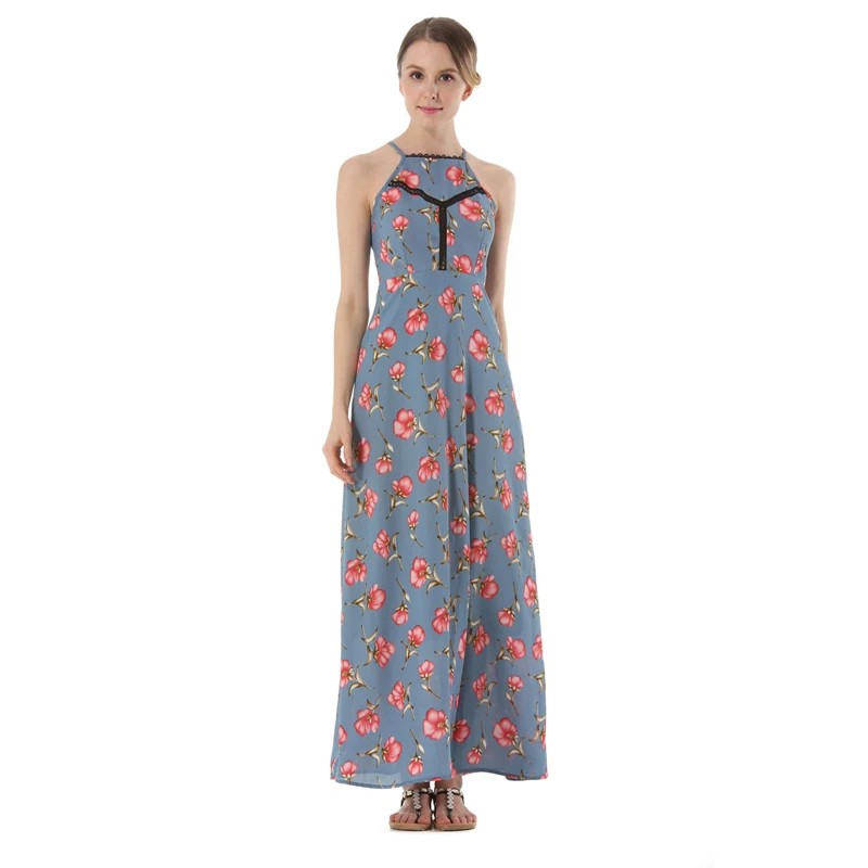 YSMILE Y Summer Women Print Dress Sexy Backless Tie Up Stitching Lace Long Personality Floral Sleeveless Female Holiday Wear
YSMILE Y Summer Women Print Dress Sexy Backless Tie Up Stitching Lace Long Personality Floral Sleeveless Female Holiday Wear