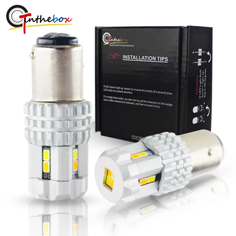 Gtinthebox Car 1157 LED Dual Color White Yellow P21/5W BAY15d 12V 12SMD Car motorcycle Turn Signal Lights Daytime Running Light
Gtinthebox Car 1157 LED Dual Color White Yellow P21/5W BAY15d 12V 12SMD Car motorcycle Turn Signal Lights Daytime Running Light