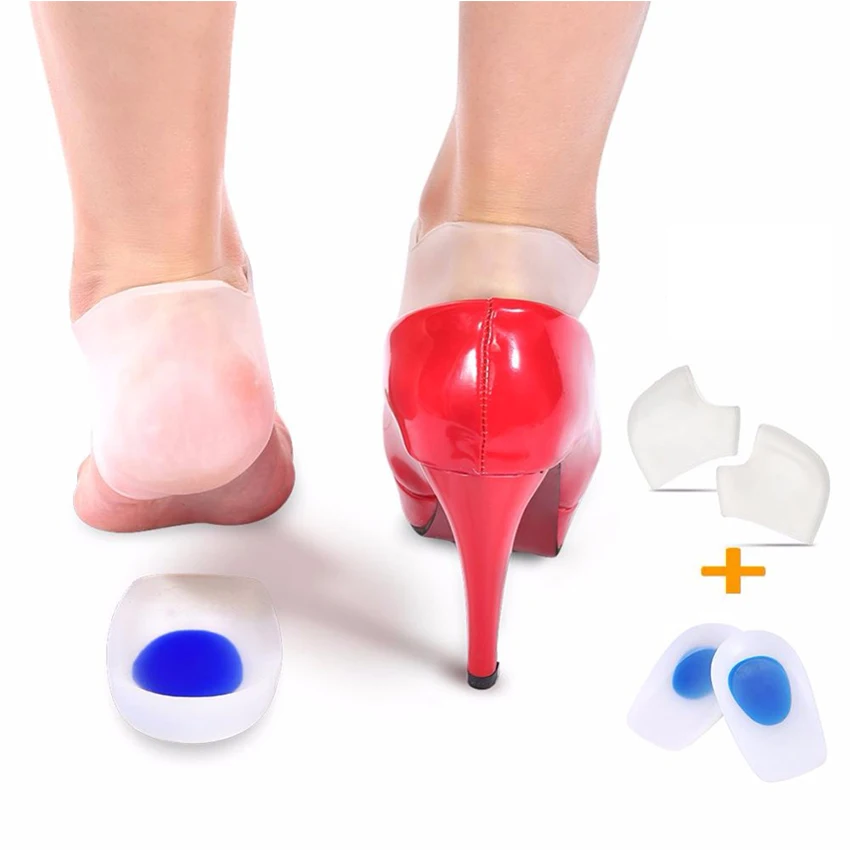 1Pair Gel Heel Cups Inserts Shoe Pad Orthotic Insole Silicon Moisturizing Heel Sleeves Socks Plantar Fasciitis Pain Relief Pads
1Pair Gel Heel Cups Inserts Shoe Pad Orthotic Insole Silicon Moisturizing Heel Sleeves Socks Plantar Fasciitis Pain Relief Pads