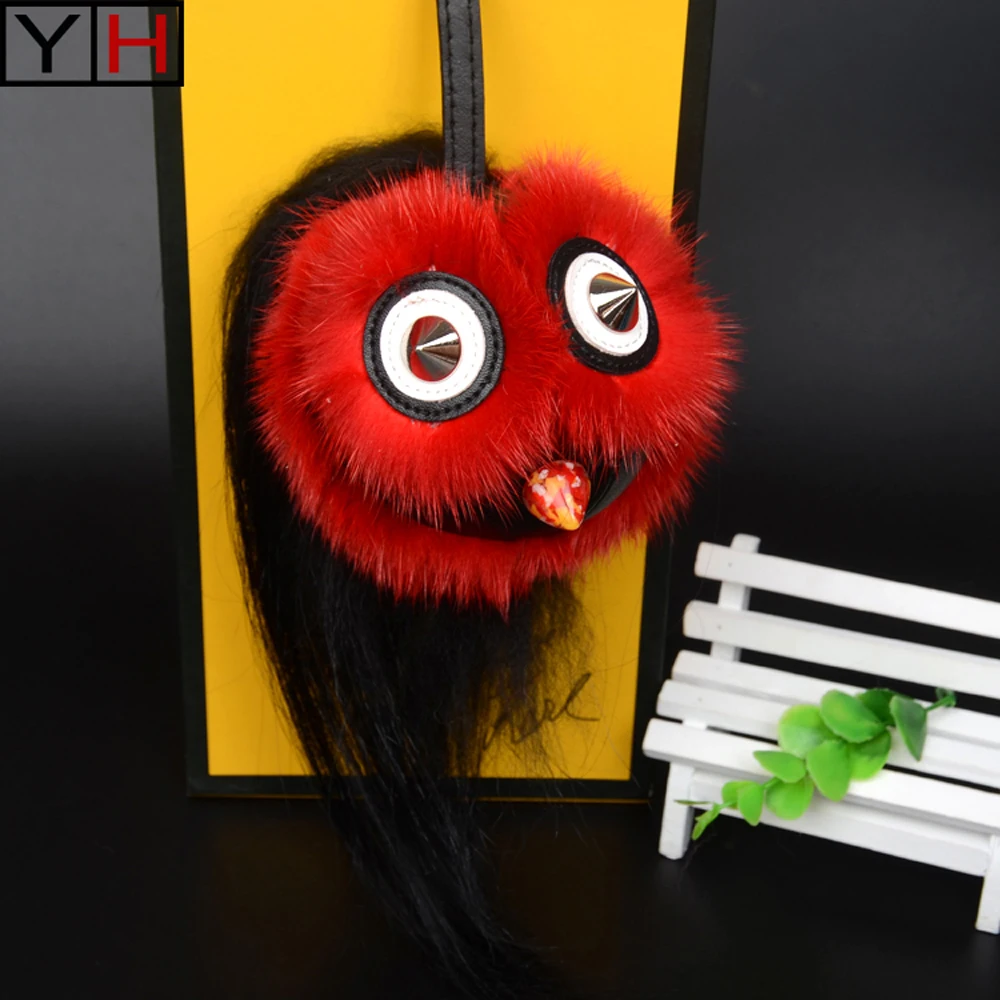 2018 Fashion Little Monster Bag Charm Fur Pom Poms Luxury Pendant fend fur Bird Owl monster hat Natural mink fur
2018 Fashion Little Monster Bag Charm Fur Pom Poms Luxury Pendant fend fur Bird Owl monster hat Natural mink fur
