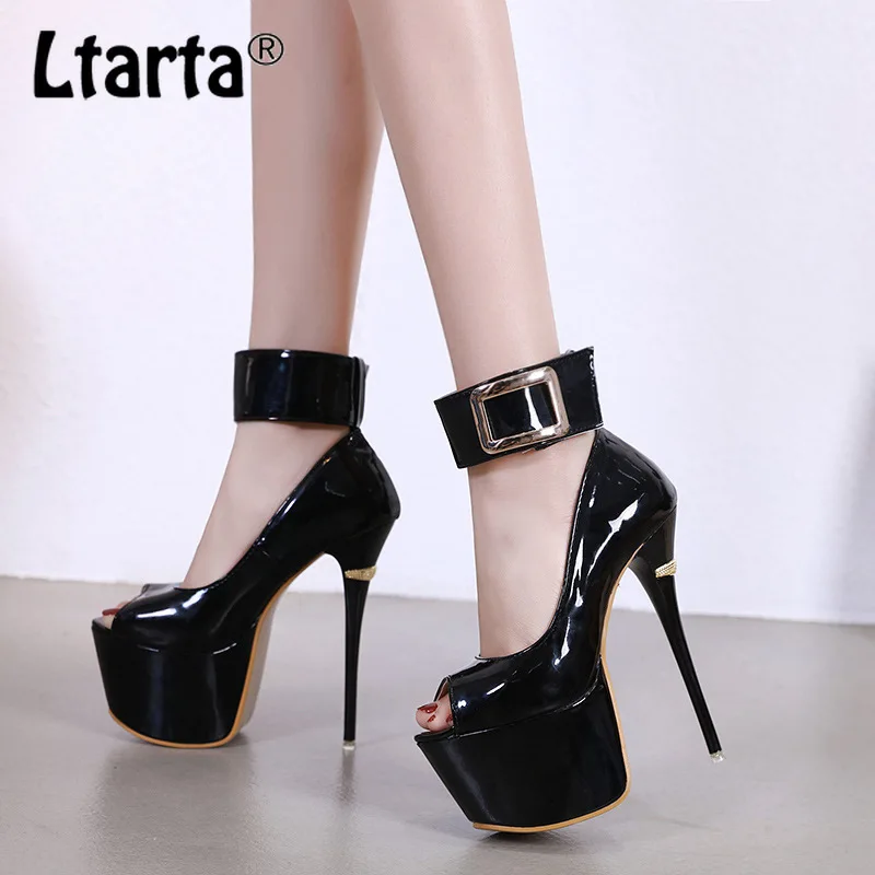 LTARTA 2019 New Fine Heels Ultra-high Heels Shallow Waterproof Platform Fish Mouth Sexy Women's Singles Shoes CWF-2018-11
LTARTA 2019 New Fine Heels Ultra-high Heels Shallow Waterproof Platform Fish Mouth Sexy Women's Singles Shoes CWF-2018-11