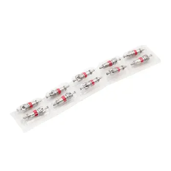 uxcell 10pcs Universal Tire Tyre Valve Stem Core Part Silver Tone Red for Vehicle Car
uxcell 10pcs Universal Tire Tyre Valve Stem Core Part Silver Tone Red for Vehicle Car