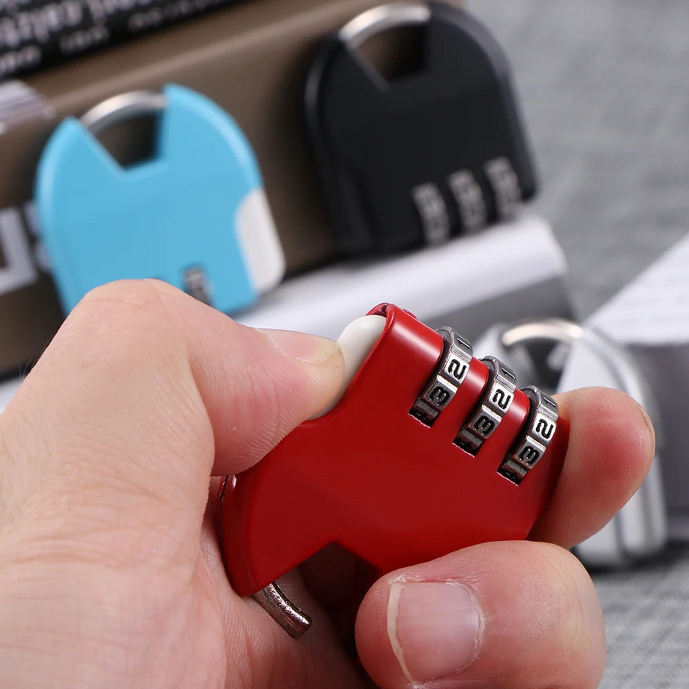 Hot Mini New Resettable 3 Dial Digit Combination Suitcase Luggage Security Password Code Lock Padlock Color Random 1pcs 2018
Hot Mini New Resettable 3 Dial Digit Combination Suitcase Luggage Security Password Code Lock Padlock Color Random 1pcs 2018