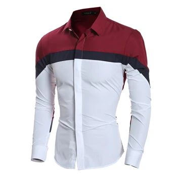 New Design Mens Summer Vintage Slim Shirts Patchwork Colors Shirt Long Sleeve Casual Shirt XH995146
New Design Mens Summer Vintage Slim Shirts Patchwork Colors Shirt Long Sleeve Casual Shirt XH995146
