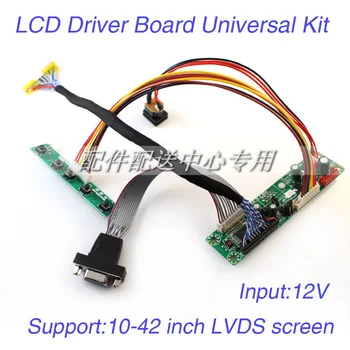 Universal LCD Monitor Driver Board Kit w/ Keypad VGA Cable Built-in 23 Programs Support 10-42'' LVDS Screen Free Shipping
Universal LCD Monitor Driver Board Kit w/ Keypad VGA Cable Built-in 23 Programs Support 10-42'' LVDS Screen Free Shipping