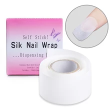 1PC nouveau protecteur d'ongle en soie rouleau autocollant d'art des ongles autocollants de soin des ongles Film de Protection(China)