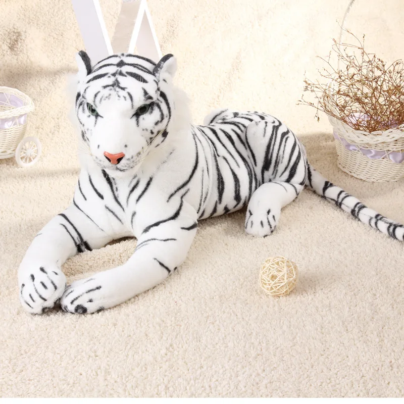 30cm Simulation White Tigers Plush Animal Tiger Artificial Super Realistic Simulation Tiger Plush Toys Present
30cm Simulation White Tigers Plush Animal Tiger Artificial Super Realistic Simulation Tiger Plush Toys Present