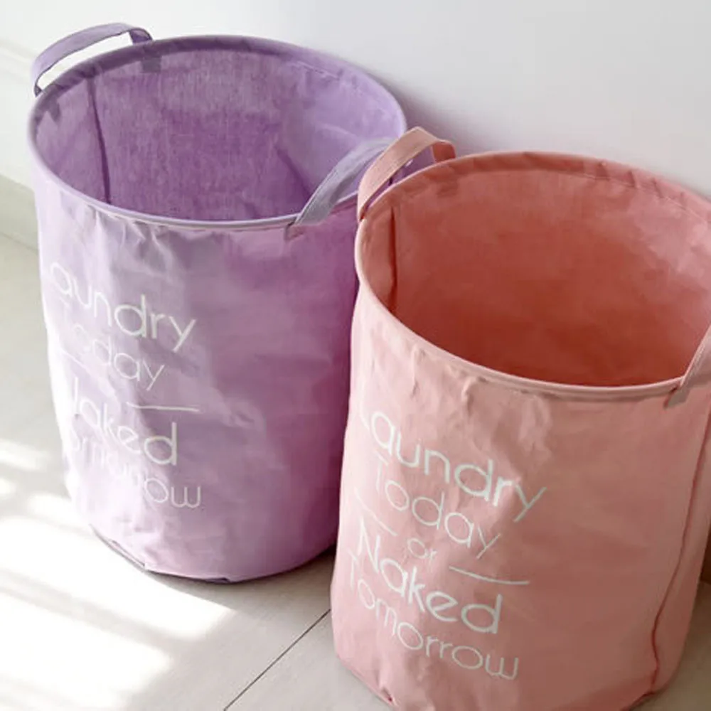 Storage bucket folding laundry basket cotton linen waterproof purple pink sheets dirty clothes storage box L0508
Storage bucket folding laundry basket cotton linen waterproof purple pink sheets dirty clothes storage box L0508