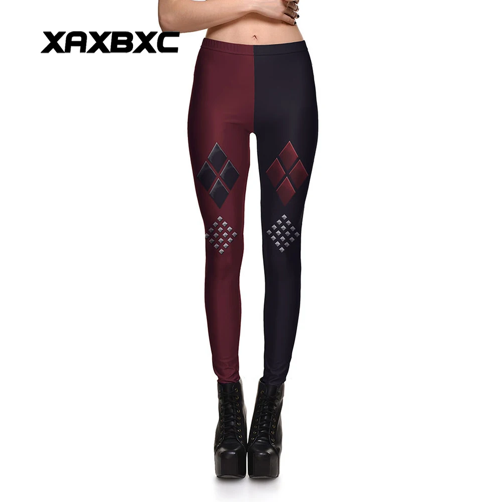 New Arrival 3753 Sexy Girl Red black Harley Quinn Suicide Squad Printed Elastic Fitness Polyester Workout Women Leggings Pants
New Arrival 3753 Sexy Girl Red black Harley Quinn Suicide Squad Printed Elastic Fitness Polyester Workout Women Leggings Pants