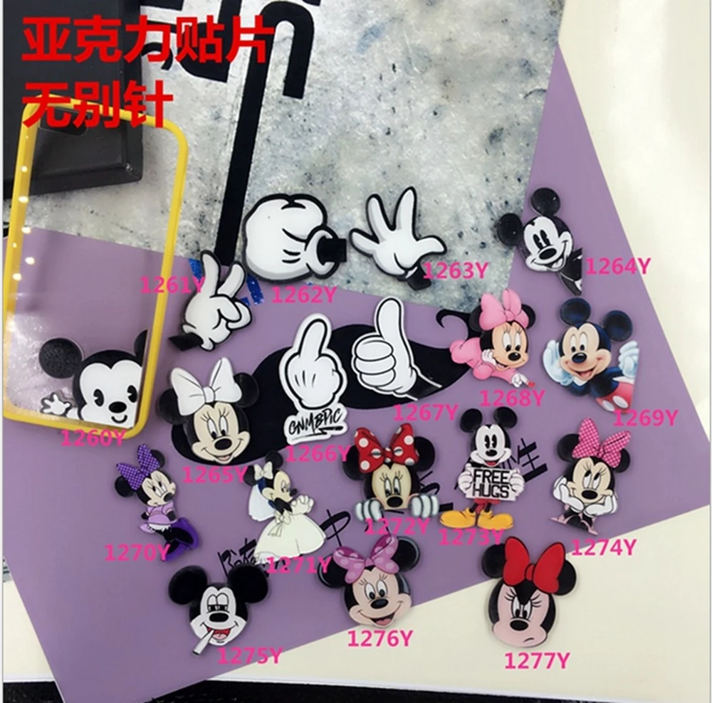 Kawaii Anime Mickey Minnie Flatback Resin Cabochon Craft For diy mobile phone case headband supplies Decoration Scrapbooking
Kawaii Anime Mickey Minnie Flatback Resin Cabochon Craft For diy mobile phone case headband supplies Decoration Scrapbooking