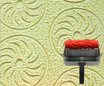 Wall painting tool embossed roller for wall decoration 7 inch rubber roller no.149
Wall painting tool embossed roller for wall decoration 7 inch rubber roller no.149